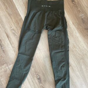 NVGTN Olive Green Seamless Leggings